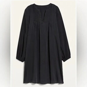 Old Navy Long Sleeve Black Tunic Dress Size Medium (sold out in stores)